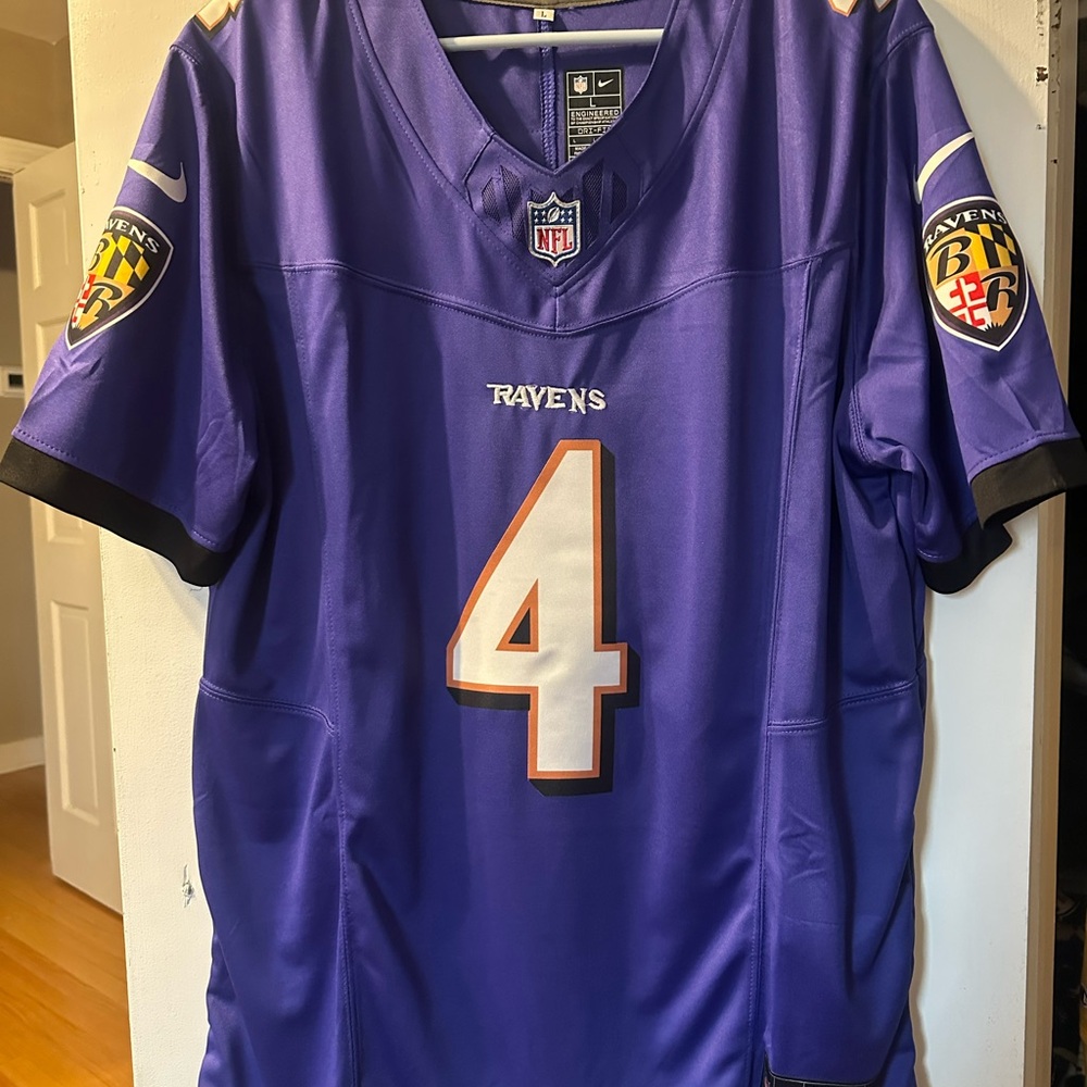 Baltimore Ravens Zay Flowers Nike Dri-Fit Jersey